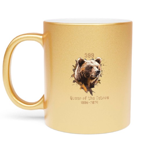 399 Queen of the Tetons National Park 1996 2024 Metallic Mugs