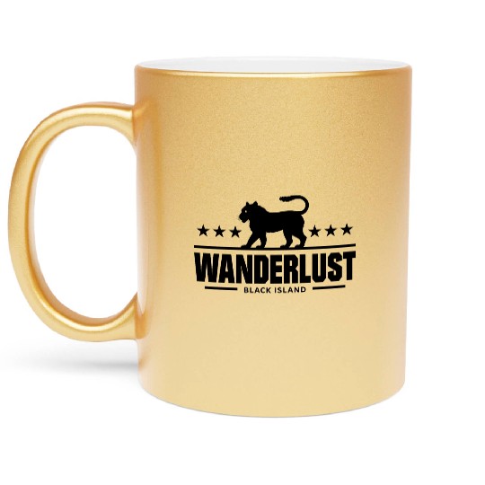Wanderlust, Lion Metallic Mugs