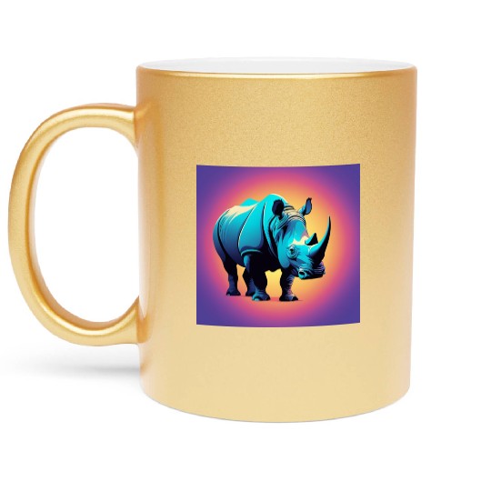 Rhinoceros - 03 Metallic Mugs