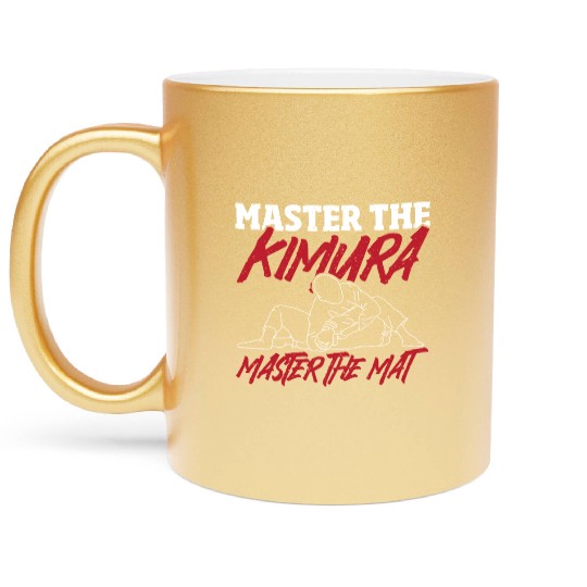 Karate MMA BJJ Kimura Metallic Mugs
