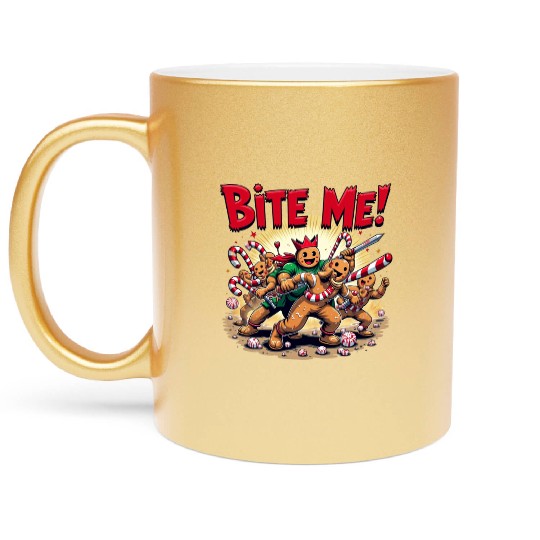 Cookie Combat Metallic Mugs