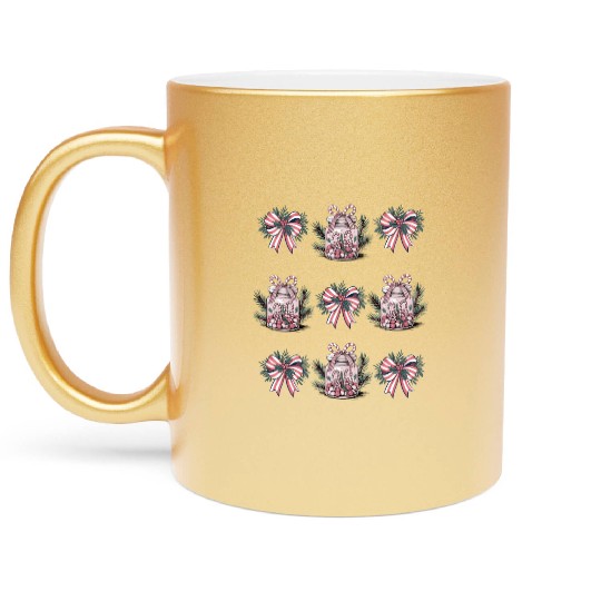 Christmas Retro, Christmas Vintage, Merry Metallic Mugs