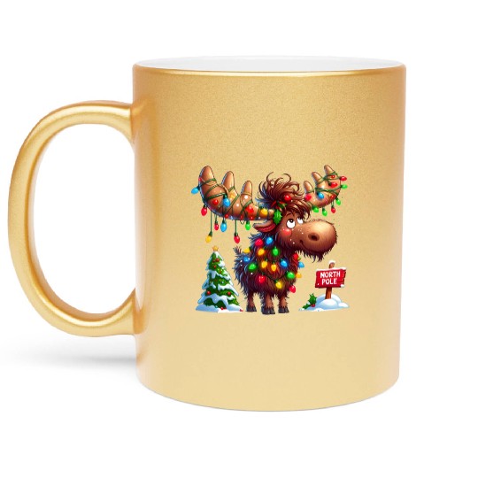 North Pole Readers 2 ALPA STORE Metallic Mugs