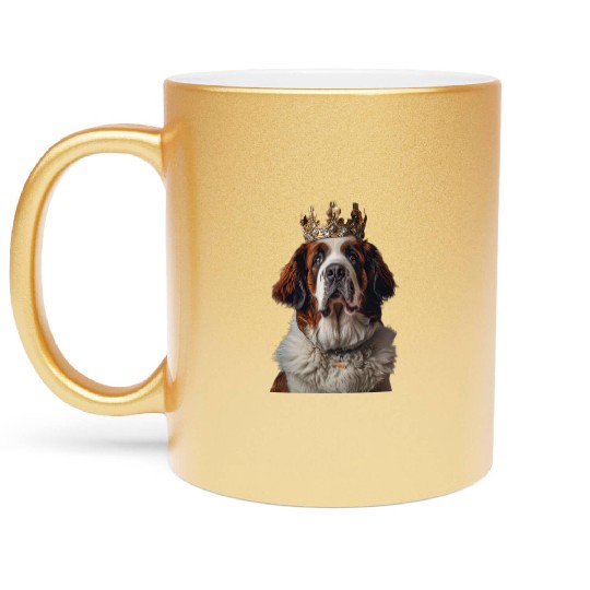 Saint Bernard Metallic Mugs
