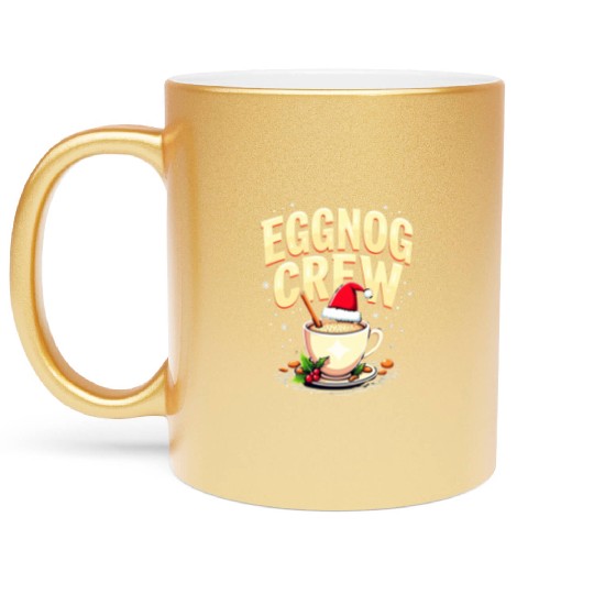 EGGNOG CREW Metallic Mugs