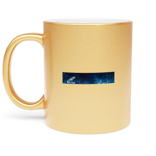 Foxfire in the Bamboo Grove Metallic Mugs