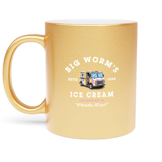 Big Worm s Ice Cream Whatchu Want Metallic Mugs