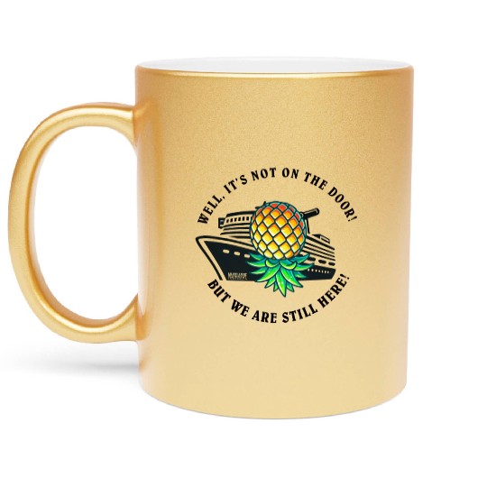 Cruising Pineapple Rebels Metallic Mugs