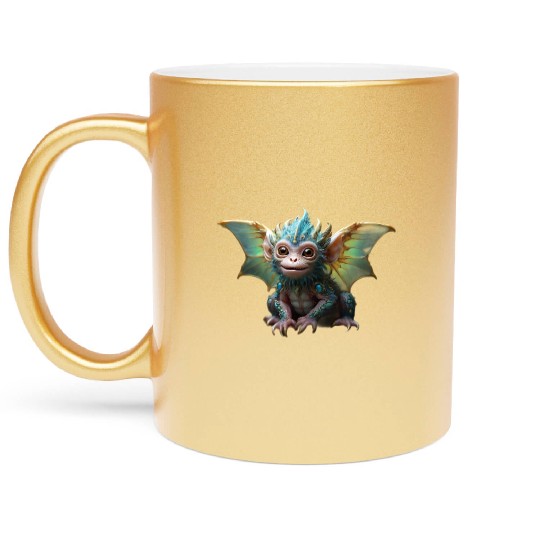 Flying Monkey Metallic Mugs