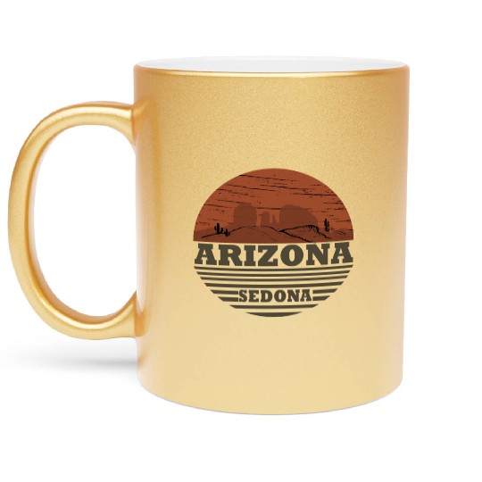 Arizonna Sedona Metallic Mugs