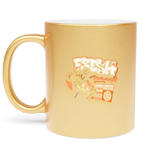 Spray Can Subway Streetwear Striking Metallic Mugs