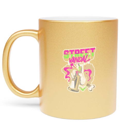 Graffiti Art Art Design Metallic Mugs