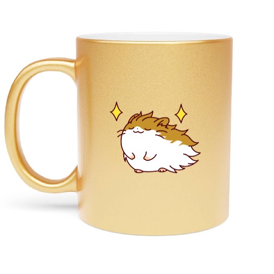 Cute Hamster Metallic Mugs