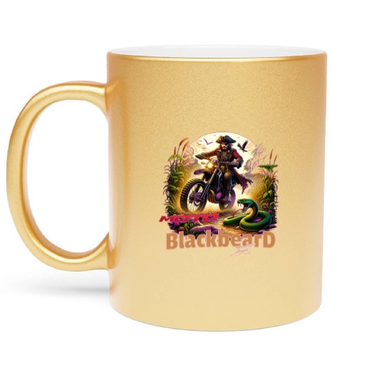 Pirate Artwork – Bold Adventure Metallic Mugs