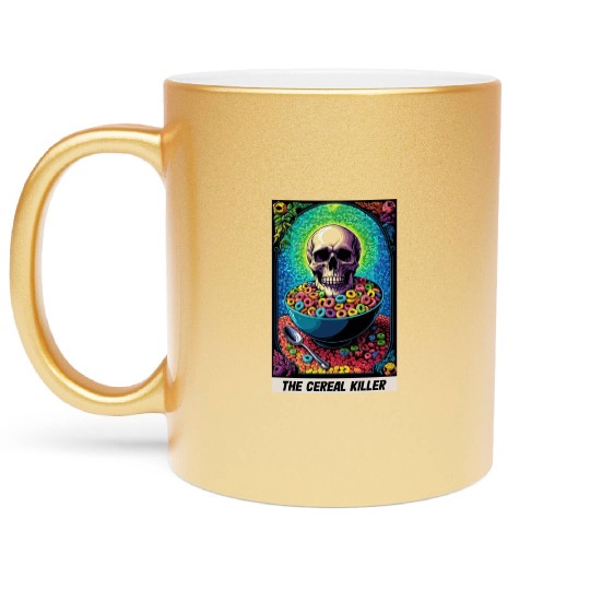 The Cereal Killer Metallic Mugs