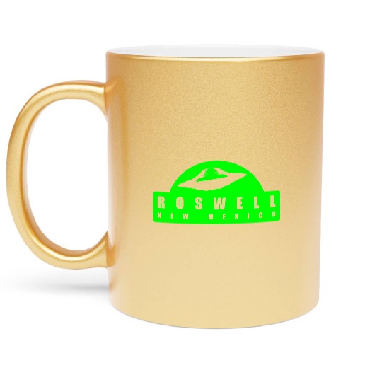 Roswell New Mexico Metallic Mugs