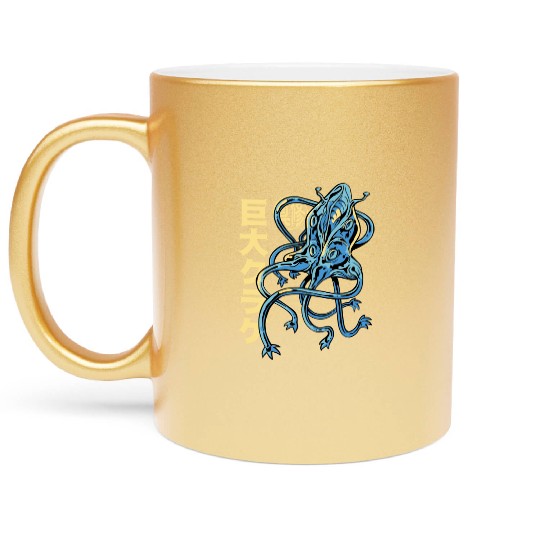 Jellyfish Japanese Monster Metallic Mugs