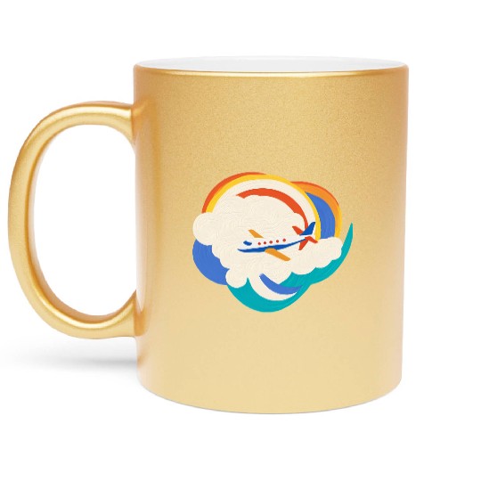 Wanderlust Traveler - Adventure Seeker Metallic Mugs