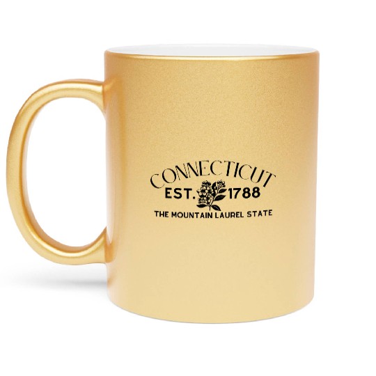 Connecticut Metallic Mugs