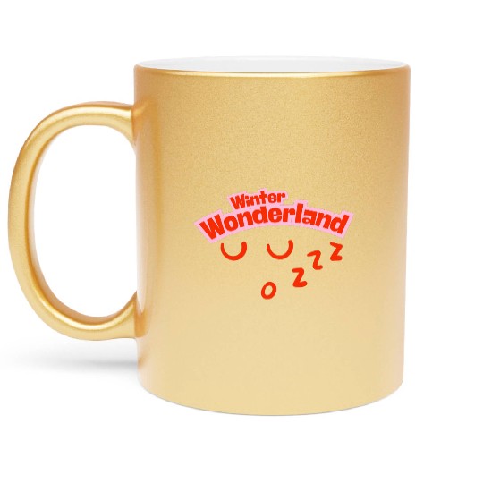 winter Wonderland Metallic Mugs