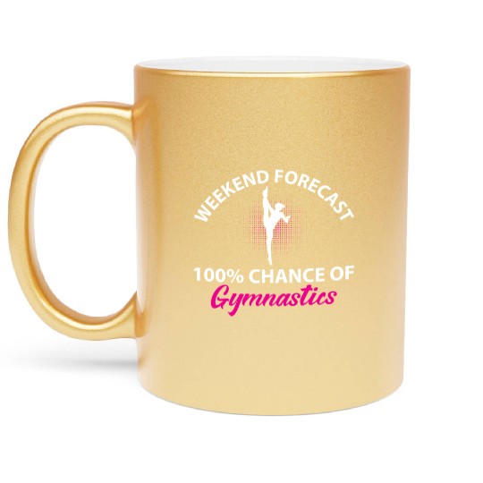 Gymnastics Gym Fitness Sports Training Metallic Mugs