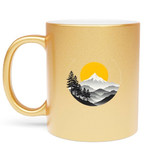 road trip Metallic Mugs