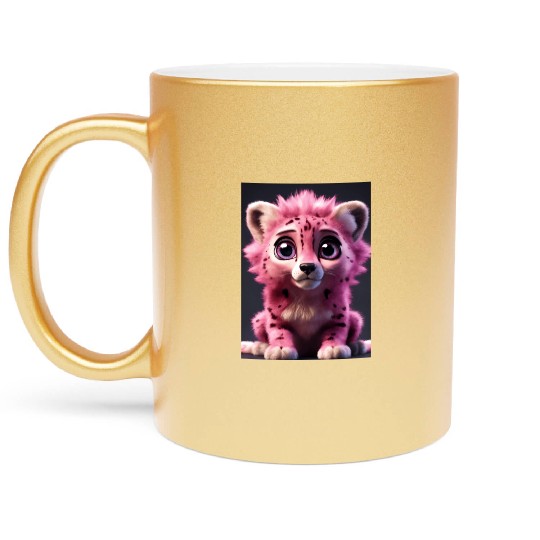 The Lion king Inspired Metallic Mugs design.