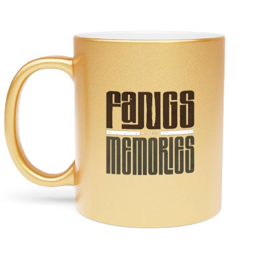 Fangs of the Memories – Dark Fantasy Gothic Art Metallic Mugs