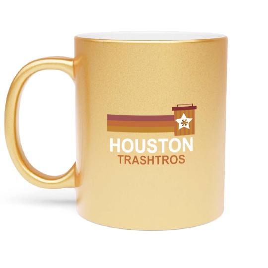 Houston Trashtros Asterisks Metallic Mugs
