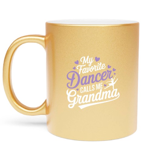 Grandma Dance Metallic Mugs