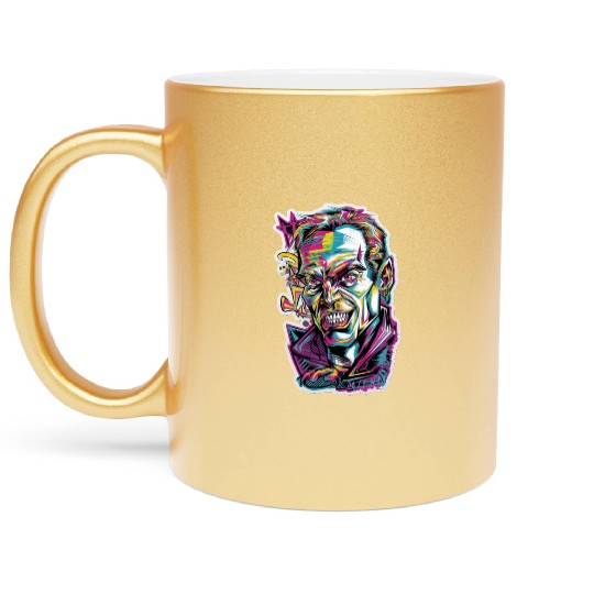 Graffiti Villain Metallic Mugs