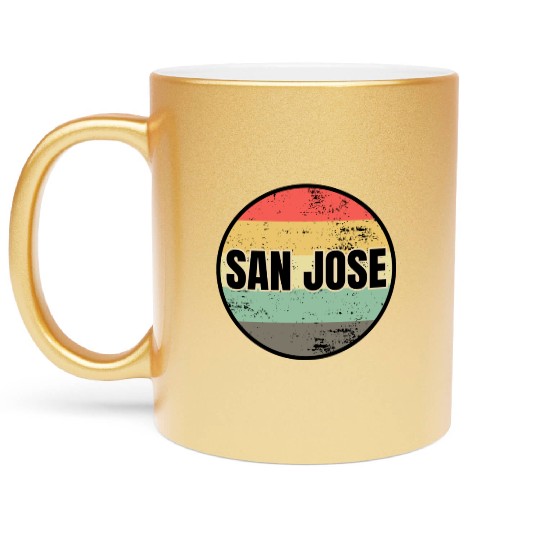 San Jose Metallic Mugs