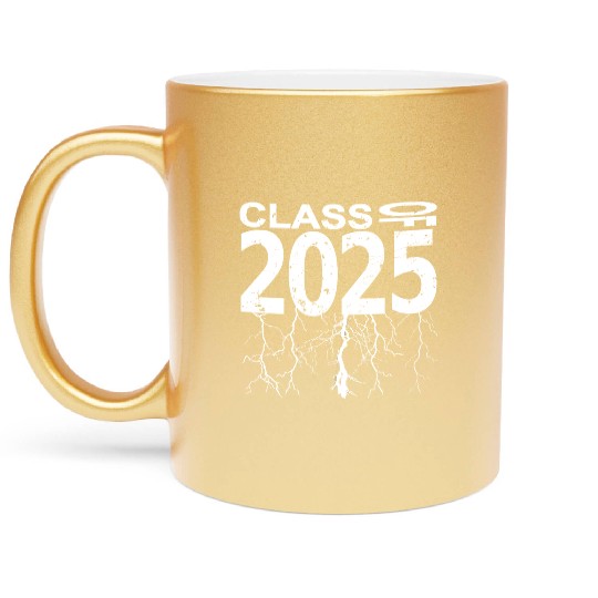 Class Of 2025 Metallic Mugs