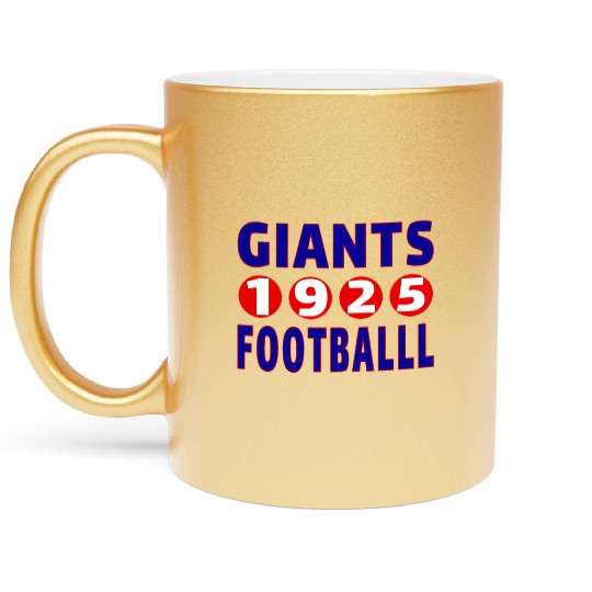 Giants Football 1925 Classic Metallic Mugs