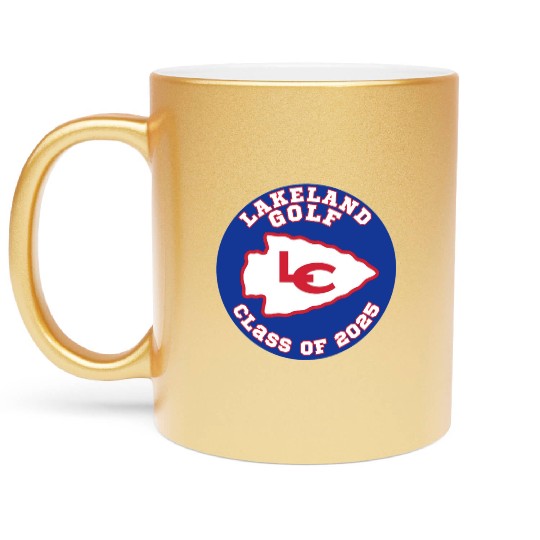 Golf Lakeland Class of 2025 Metallic Mugs
