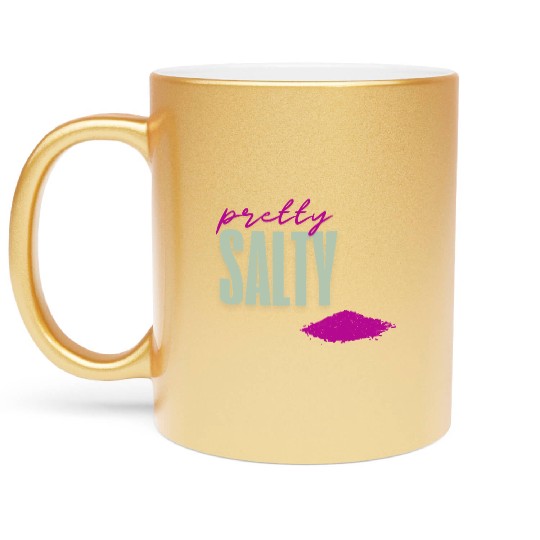 Salty Metallic Mugs