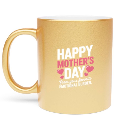 Mother’s Day Design from the Emotional Favorite Metallic Mugs