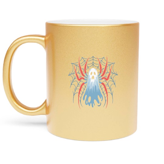 Ghost Spider Scream Metallic Mugs