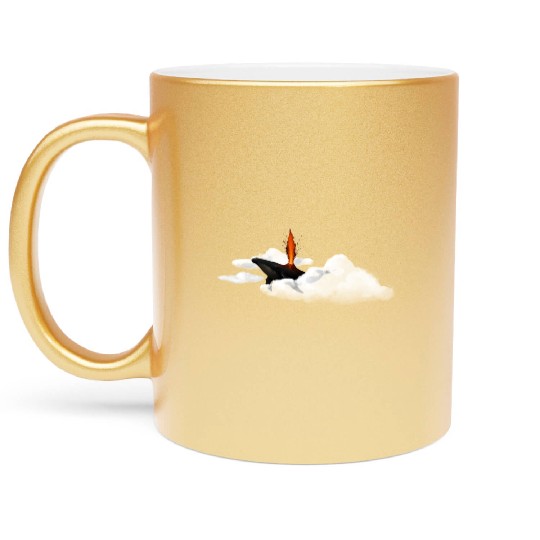 Lava Whale Metallic Mugs