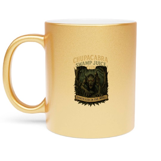 Chupacabra Swamp Juice Gin Metallic Mugs