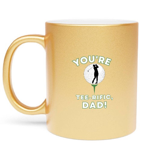 Golf Metallic Mugs-rific Funny Dad Gift for Father's day
