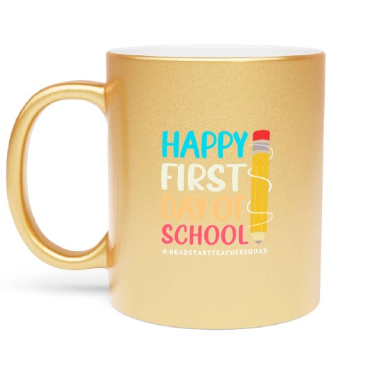 School Head Start Crew Teacher Metallic Mugs
