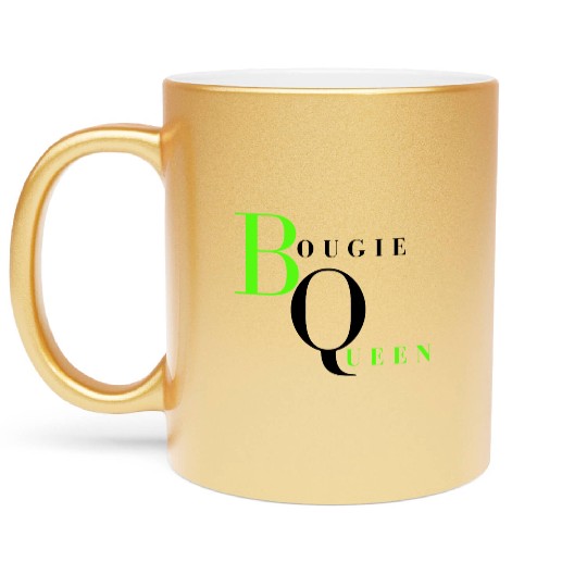 Bougie Queen Lime&Black Metallic Mugs