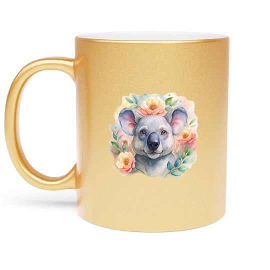 Bloo the Dreaming Koala Metallic Mugs
