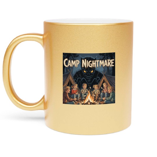 Horror Steven Rhodes, Camp Nightmare Metallic Mugs