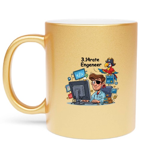 3.14rate Engineer Metallic Mugs