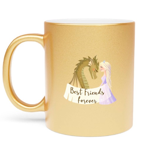 Twilight & Sparkles - Unlikely Besties Metallic Mugs