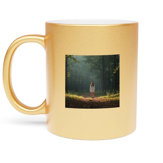 Enchanted Forest Mystique Metallic Mugs
