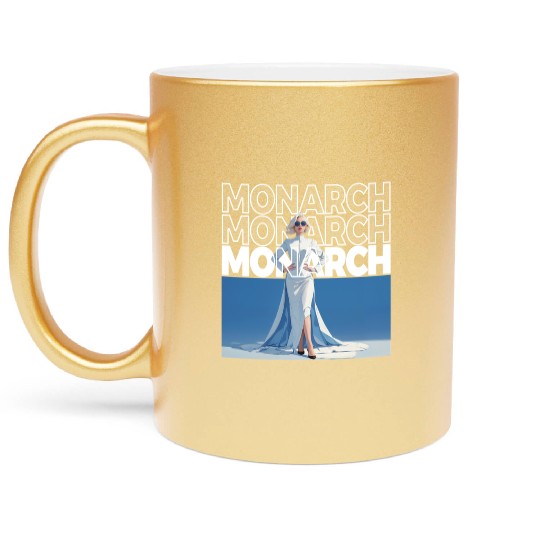 MONARCH – Silence in Command Metallic Mugs