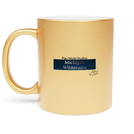 Michigan Wilderness Metallic Mugs